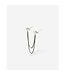 Dubbel Hart Studs Single Piece Zilver | Juwelier De Va