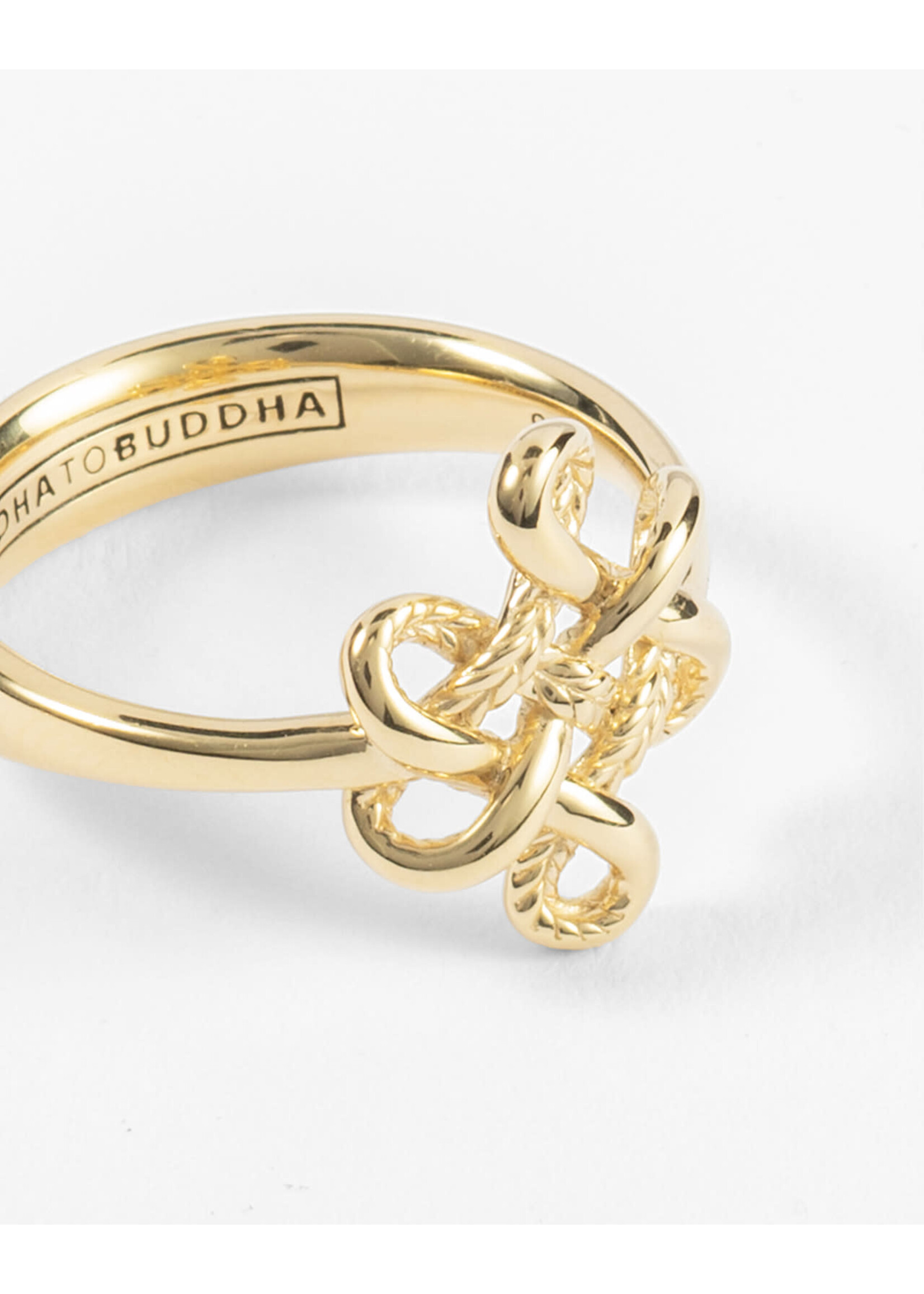 Buddha to Buddha Buddha to Buddha Ring Endless Knot