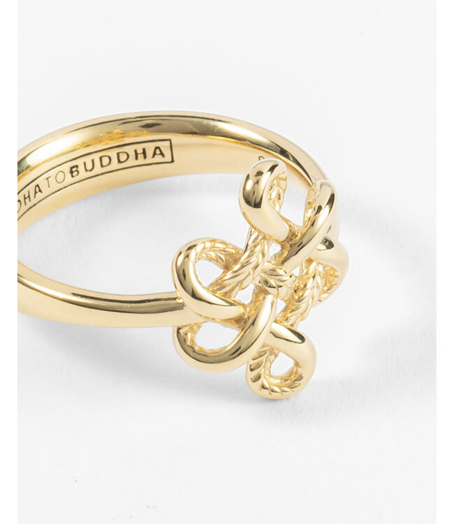 Buddha to Buddha Buddha to Buddha Ring Endless Knot