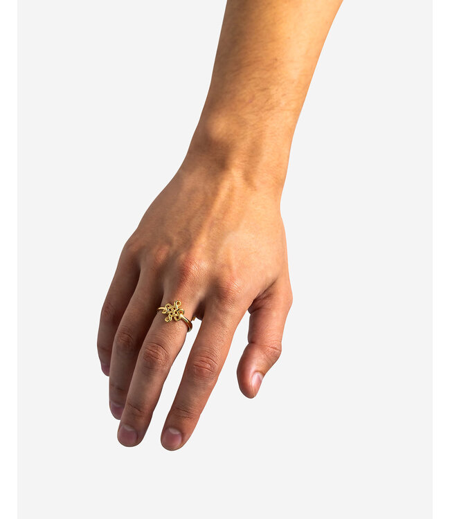 Buddha to Buddha Ring Endless Knot