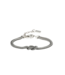 Armband Barbara Mini Geknoopt Zilver