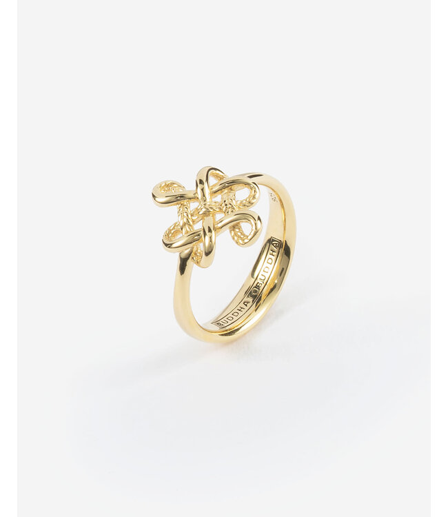 Buddha to Buddha Buddha to Buddha Ring Endless Knot