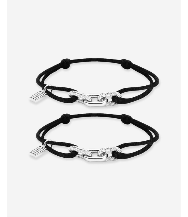 Buddha to Buddha Buddha to Buddha Katja Kordel Armband Set Goldfarben