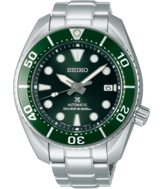 Seiko Herrenuhr 45 mm Grün SPB103J1