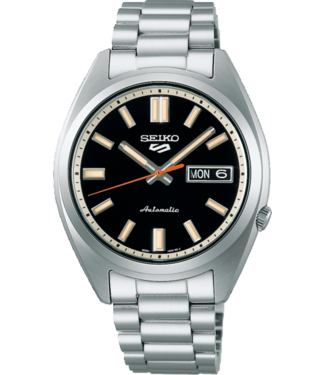 Seiko Herenhorloge 37,4 mm Zwart SRPK89K1