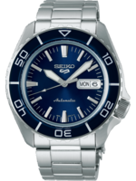 Seiko 5 Sports SRPK97K1 Horloge Heren Zilverkleurig 42,5mm