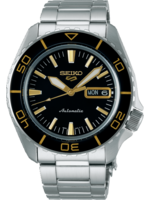 Seiko 5 Sports SRPK99K1 Horloge Heren Zilverkleurig 42,5mm