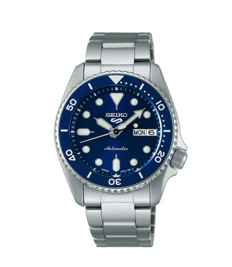 Seiko 5 Sports SRPL77K1 Watch Men Silver-tone 38mm