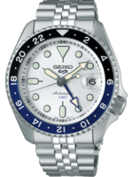 Seiko 5 Sports SSK033K1 Horloge Heren Zilverkleurig 42,5mm