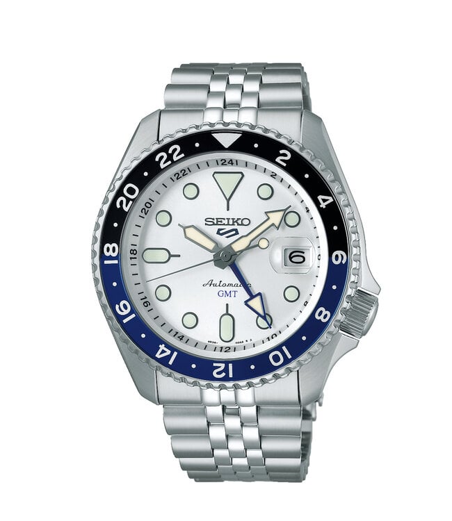 Seiko 5 Sports SSK033K1 4R34 42,5 mm Wit Herenhorloge | Juwelier De Va