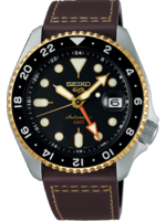 Seiko 5 Sports SSK036K1 Horloge Heren Bruin 42,5mm