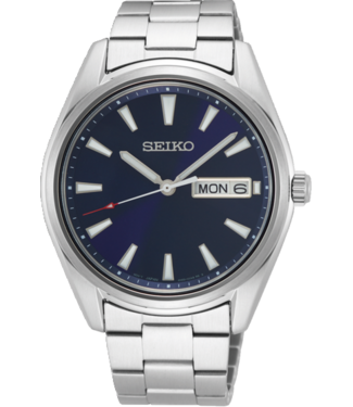 Seiko Herrenuhr 40,2 mm Blau SUR341P1