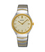 Seiko Seiko Dameshorloge 30 mm Champagne SUR550P1