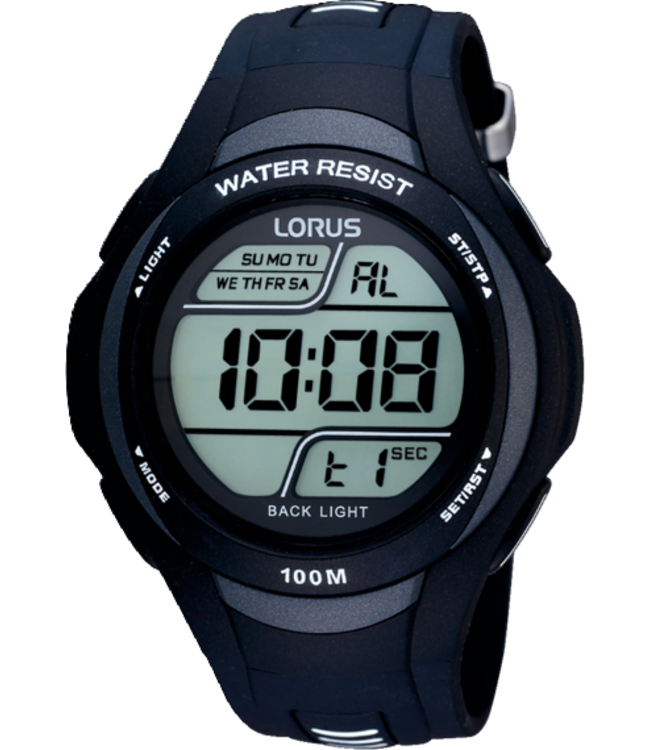 Lorus R2305EX9 Uhr Herren Schwarz 46mm