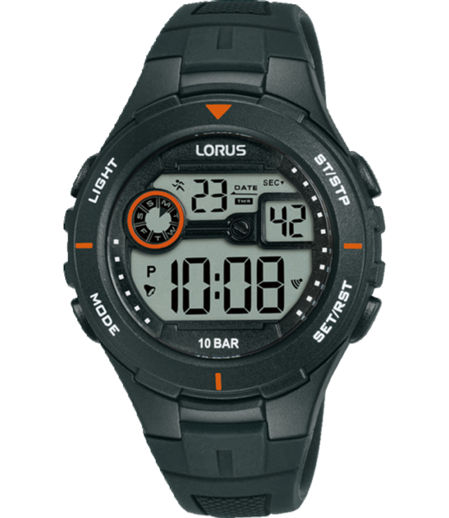 Lorus Herenhorloge 36 mm Zwart R2381PX9