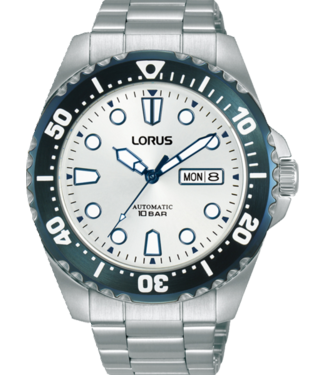 RL477BX9 Horloge Heren Zilverkleurig 44mm