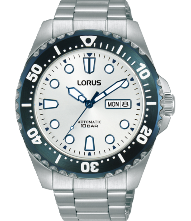 Lorus Herenhorloge 44 mm Zilverkleurig RL477BX9