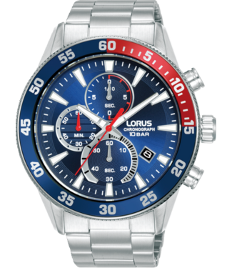 Lorus Horloge Herrenuhr 45 mm Blau RM325JX9