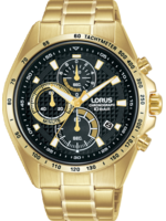 Lorus Horloge RM358HX9 Horloge Heren Goudkleurig 44mm