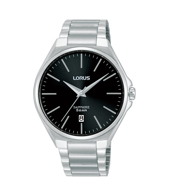 Lorus Herrenuhr 40 mm Schwarz RS945DX9