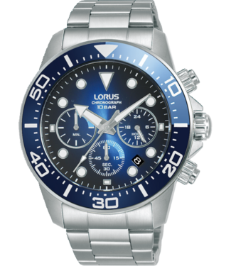 RT343JX9 Watch Men Silver-tone 43mm