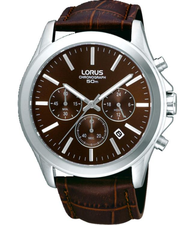 Lorus Herenhorloge 42 mm Zilverkleurig Chronograaf RT381AX9 | Juwelier