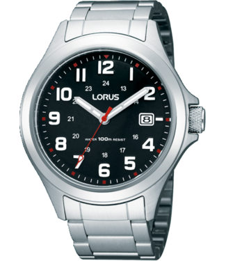 Lorus Horloge Herrenuhr 42 mm Schwarz RXH01IX5