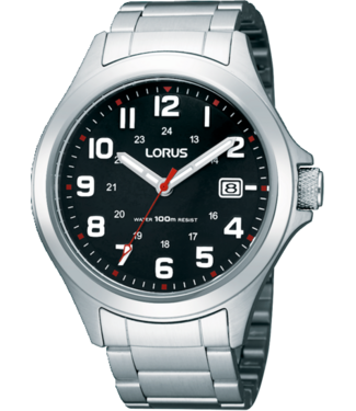 RXH01IX5 Uhr Herren silberfarben 42mm