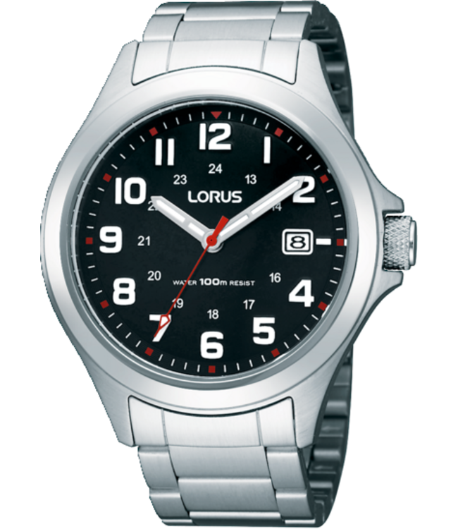 Lorus RXH01IX5 Uhr Herren silberfarben 42mm