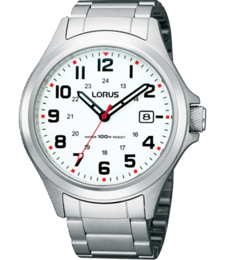 RXH03IX5 Uhr Herren silberfarben 42mm