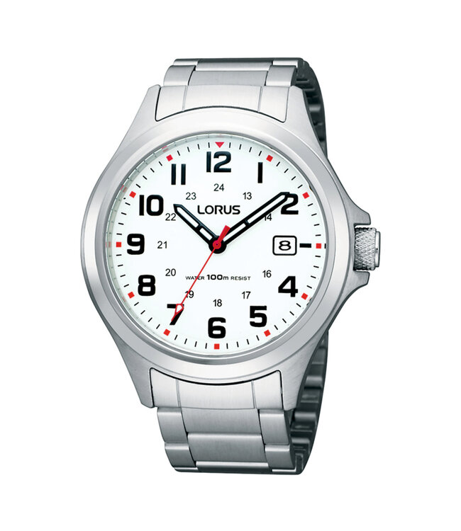 Lorus Herenhorloge 42 mm Wit RXH03IX5
