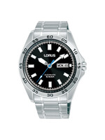 Lorus Horloge RL419CX9 Horloge Heren Zilverkleurig 43mm