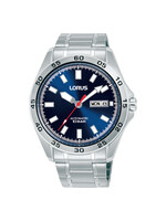 Lorus Horloge RL421CX9 Horloge Heren Zilverkleurig 43mm