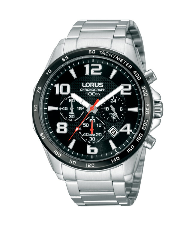 Lorus Herenhorloge 44 mm Zilverkleurig Chronograaf RT351CX9 | Juwelier