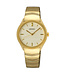 Seiko Damenuhr 30 mm Champagne SUR552P1
