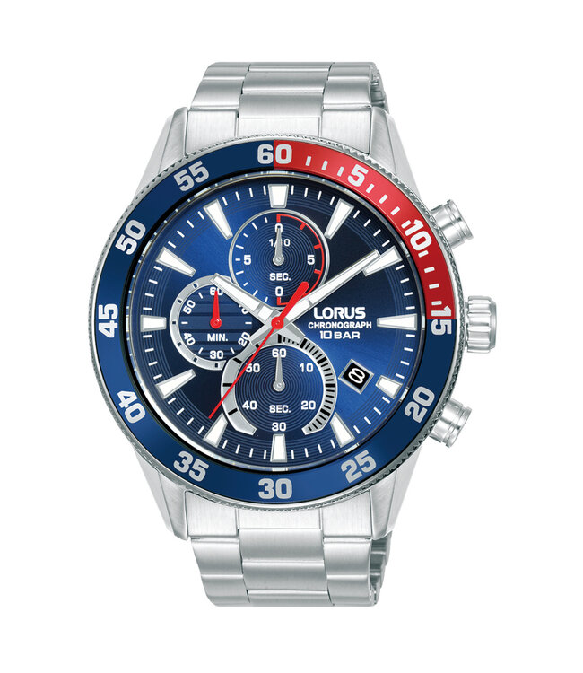 Lorus Herenhorloge 45 mm Blauw RM325JX9