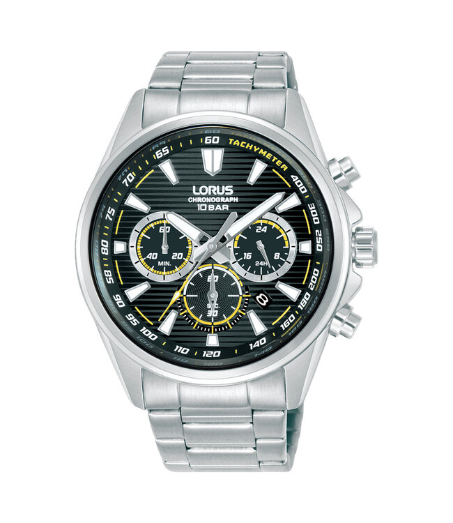 Lorus Herenhorloge 43,00 mm Zilverkleurig Chronograaf RT319LX9 | Juwel