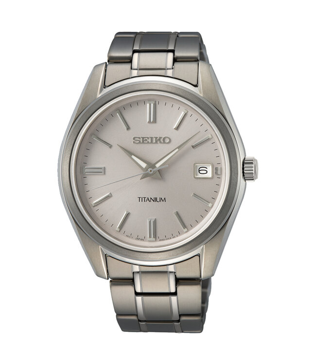 Seiko Herenhorloge 40,2 mm Zilverkleurig SUR369P1