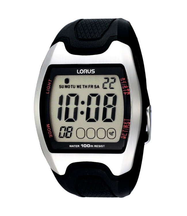 Lorus Herenhorloge Zwart R2327CX9 | Juwelier De Vaal