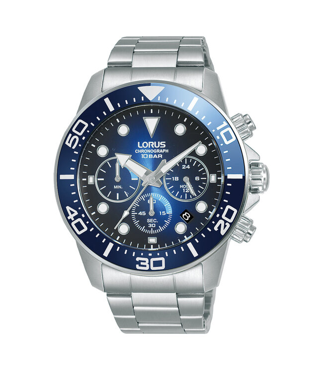 Lorus Herenhorloge 43 mm Blauw RT343JX9