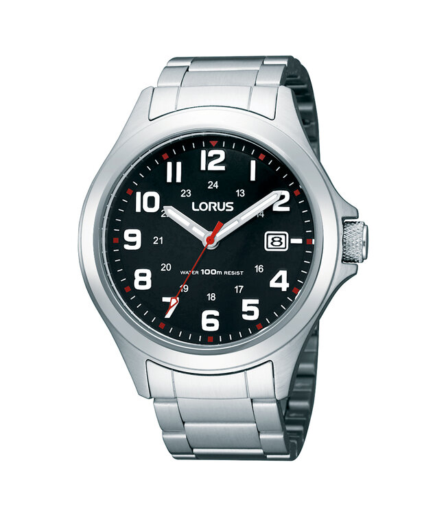 Lorus RXH01IX5 Uhr Herren silberfarben 42mm