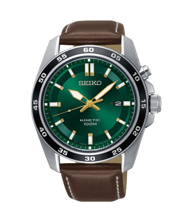 Seiko SKA791P1 Horloge Heren Bruin 42,6mm