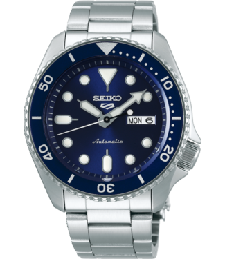 5 Sports SRPD51K1 Horloge Heren Zilverkleurig 42,5mm