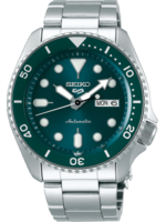 Seiko 5 Sports SRPD61K1 Horloge Heren Zilverkleurig 42,5mm