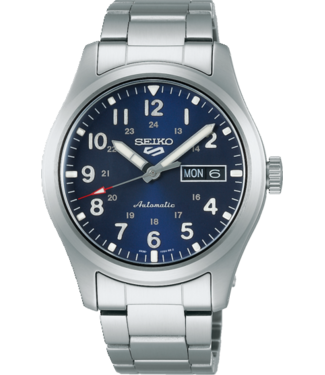 Seiko Seiko Herenhorloge 39,4 mm Blauw