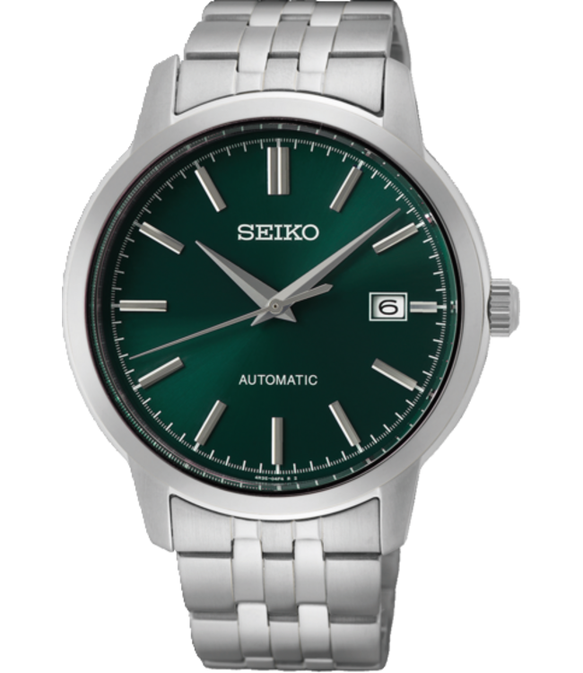 Seiko SRPH89K1 4R35 41,2 mm Groen Herenhorloge