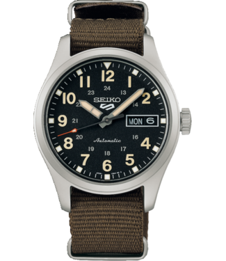 5 Sports SRPJ85K1 Horloge Heren Groen 36mm