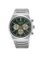 Seiko SSB461P1 Watch Men Silver-tone 40mm