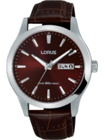 Lorus Horloge RXN31DX5 Horloge Heren Bruin 40mm