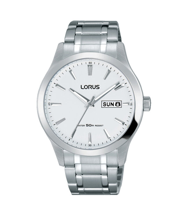 Lorus RXN25DX5 Uhr Herren silberfarben 40mm